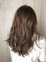 アース 天満橋店(HAIR & MAKE EARTH) 【艶感★ヨシンモリ】韓国 髪型 大人可愛いウェーブ巻き髪