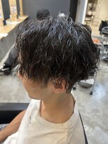 ニアウ 伊勢崎連取店(Niau)&nbsp;メンズマッシュパーマツイストスパイラルパーマ波巻きパーマ