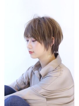 オーロ 西大寺店(ORO) ゆるふわエアリーショートベージュ