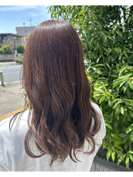 トリート 浦安店(TREAT) ロング×マロンブラウン