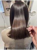 髪質改善トリートメント ケアカラー ハイライト