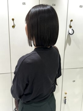 オーシャン(Ocean) ［Ocean Hair&Life 水田］春おすすめスタイル☆切りっぱなしボブ