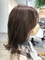 グランデュール 東静岡池田店(GRANDEUR) ミルクティーベージュダブルカラーインナーカラーケアブリーチ