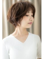 カバーヘア ブリス 戸田公園西口店(COVER HAIR bliss) 前下がり外国人風マニッシュショートTb6戸田公園20代30代40代