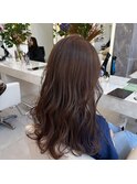 《AO hair》Wカラー×ミルクティーグレージュ