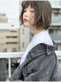 レイヤーシースルーボブ