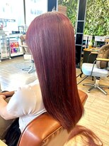 ノア(no_a)&nbsp;ピンク、ルビーカラー、ロング　10代/20代/30代