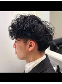 メンズパーマでイメージチェンジ