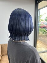 イルダバイエニーハウ 新潟(ilda by anyhow)&nbsp;ブルーカラーボブ