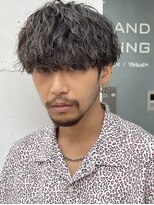 レタッチ バイ フィフス 天神大名(RETOUCH by fifth)&nbsp;波巻きスパイラルパーマツイストパーママッシュメンズパーマ束感