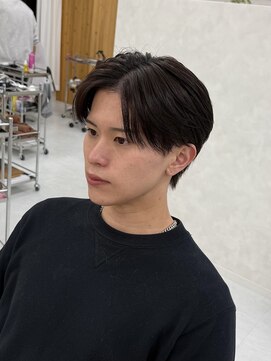 スウェル(SWELL) 毛流れセンターパート/メンズ縮毛矯正