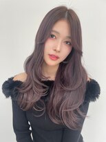 スティル ヘアアンドアイラッシュ(STILL hair&eyelash) 【森】韓国レイヤー×ラベンダーベージュ