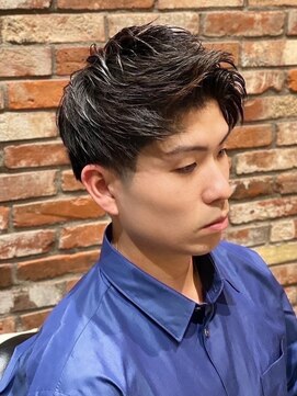 プレミアムバーバー 目黒店(PREMIUM BARBER produce by HIRO GINZA) ビジネスショートアップバング