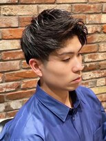 プレミアムバーバー 目黒店(PREMIUM BARBER produce by HIRO GINZA) ビジネスショートアップバング