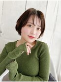 20代30代40代　イメチェン大人可愛いニュアンスボブ＃973