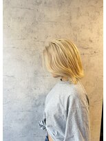 オーロ(ORO) ブロンド×レイヤーボブ