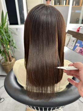 フリーラ 横浜(freera) 髪質改善サラサラプレミアム大人ガーリー韓国ミディアムAライン