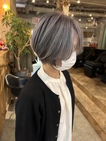 ヘアーサロン ソルト(hair salon SALT)&nbsp;グレーカラー白髪さよならショート