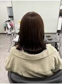 ボブ　艶カラー　トリートメント　ヘッドスパ
