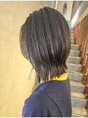 ミディアムレイヤーボブ