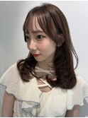 大人可愛い！ミディアムレイヤースタイル♪
