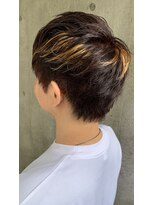 松本平太郎美容室 大宮店 イノアカラー×ハイライト20代／30代