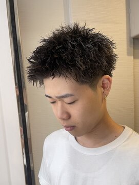 ササ 京都河原町店(33 SASA) スパイキーショート×ピンパーマ京都四条河原町