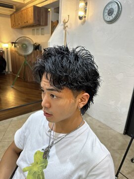 ロストシティ 横浜(LOST CITY) 無造作×艶感ピンパーマ