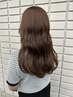 【秋トレンドカラー】カット+季節に映えるブラウンカラー+髪質改善TR￥11,500