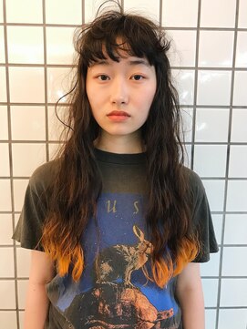 ネアー 新潟(NEER) 裾カラー/ウェーブパーマ[万代/新潟駅］