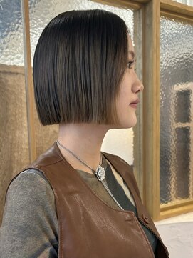 グラウンド 黒笹店(ground) プツッとボブカット