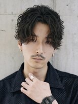 フィフスパーク(fifth PARK)&nbsp;渋谷シャドウパーマ緩め波巻きスパイラルパーマルーズパーマ色気