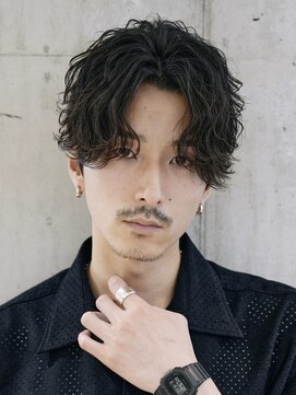 フィフスパーク(fifth PARK) 渋谷シャドウパーマ緩め波巻きスパイラルパーマルーズパーマ色気