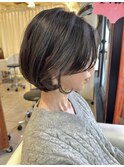 大人美人20代30代40代ショートヘア/ショートボブ/丸みショート