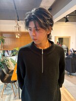 サロウィン 鹿児島天文館店(SALOWIN)&nbsp;毛流れニュアンスパーマ　men's