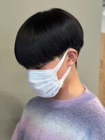 エルマーク 梅田(L-MARK) マッシュ/黒髪/ナチュラルマッシュ/メンズ/ツーブロック