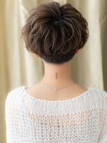 カバーヘア ブリス 志木南口駅前店(COVER HAIR bliss)&nbsp;大人ガーリー小顔プードルパーマ刈り上げショートA8志木30代40代