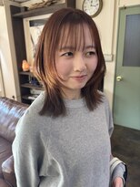 コレット ヘアー 大通(Colette hair)&nbsp;ピンクベージュ/レイヤーカット/ミディアムレイヤー