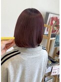 ワンブリーチ　ワインレッド