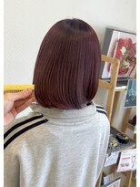 ベルバイグレイス(BELLE by grace)&nbsp;ワンブリーチ　ワインレッド