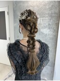 ロングヘアにおすすめのヘアセット
