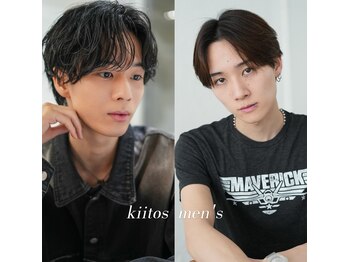 キートス(Kiitos)の写真/【西梅田駅/徒歩1分】洗練された抜け感で魅せるセンターパートはkiitos西梅田で◯