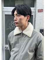 束&nbsp;メンズセンターパート