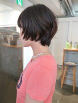 マカロニコースト(macaroni coast)&nbsp;くせ毛を生かしたショートレイヤー ショートボブ
