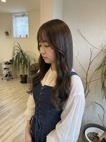 フゥカ 売市店(fuka)&nbsp;オリーブグレージュ×髪質改善トリートメント×ロングレイヤー