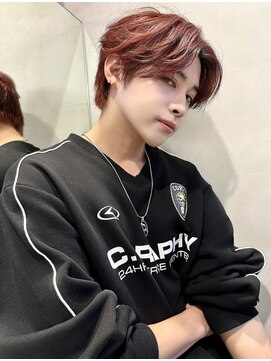 ネーム バイ グロー 大宮(NE:M by GLROW) men's/メンズ/リバースセンターパート/メンズパーマダウンパーマ