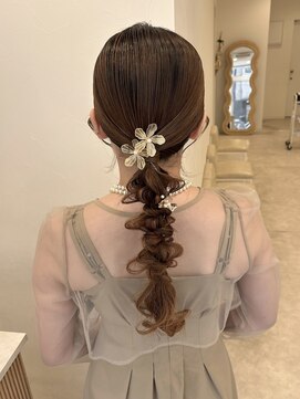スイ(sui) タイトあみおろしヘア♪