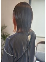 アングゥイー(ungu iE) オレンジベージュインナーカラー