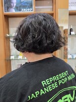 プランタンアヴェダ(printemps AVEDA)&nbsp;柔らかニュアンスパーマボブ