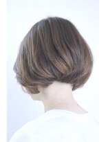 エトネ ヘアーサロン 仙台駅前(eTONe hair salon) 【eTONe】ステキ　シルエット　スッキリボブ